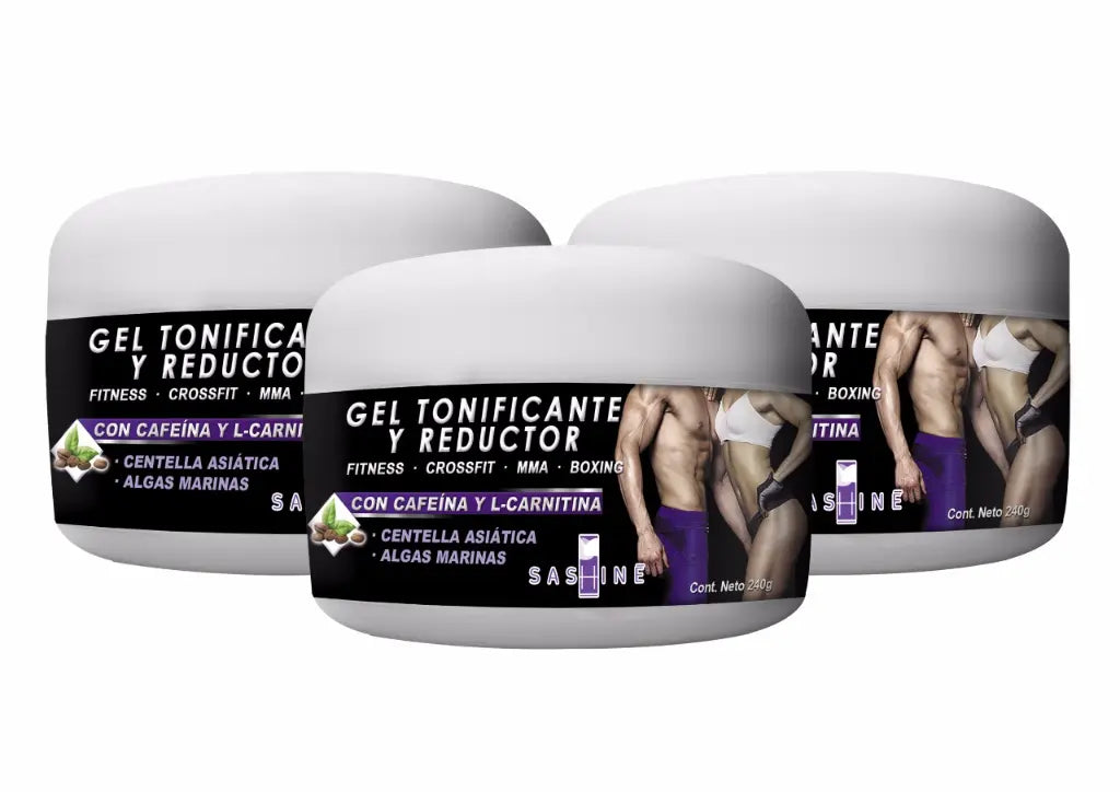 SASHINE GEL TONIFICANTE Y REDUCTOR 240g