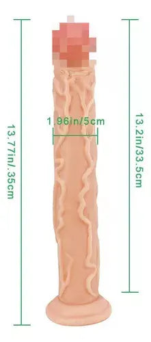DILDO GIGANTE Y REALIZSTA 35CM