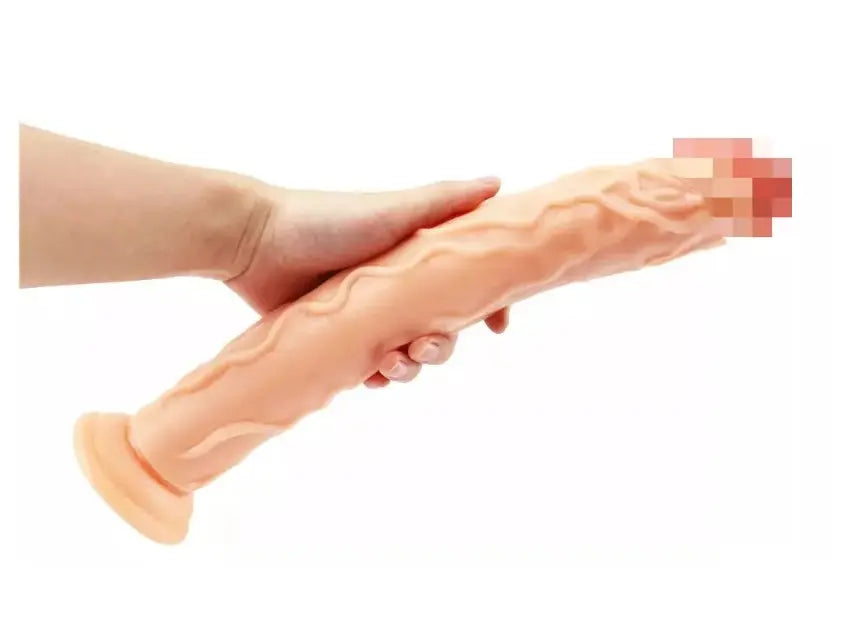 DILDO GIGANTE Y REALIZSTA 35CM
