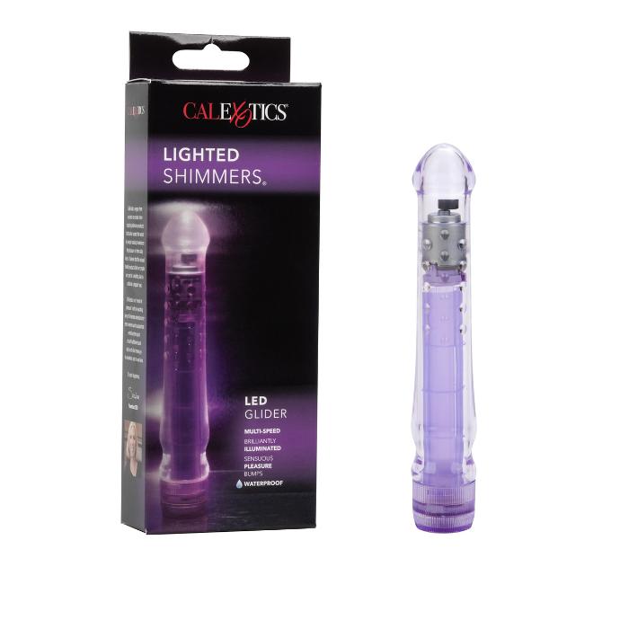 PLANADOR LED ILUMINADO BRILLANTE MORADO