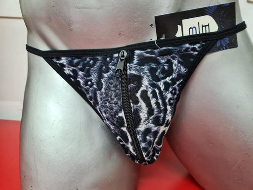 TANGA CABALLERO - ANIMAL AZUL