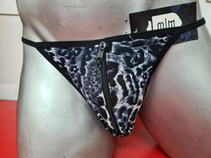 TANGA CABALLERO - ANIMAL AZUL
