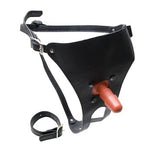 Arnés Ultra de Cuero  Vac U Lock  con Enchufe