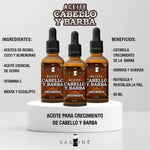 SASHINE ACEITE CABELLO Y BARBA 60ML