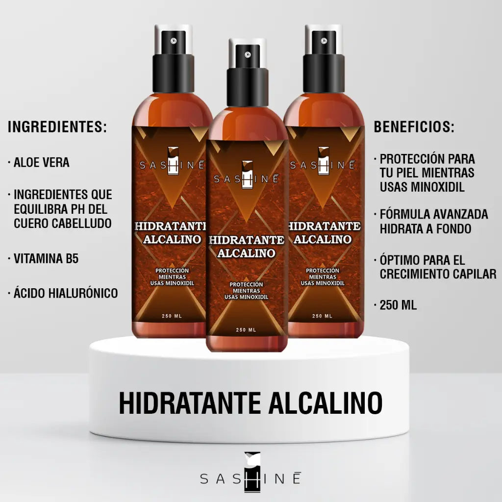 SASHINE HIDRATANTE ALCALINO 250ML
