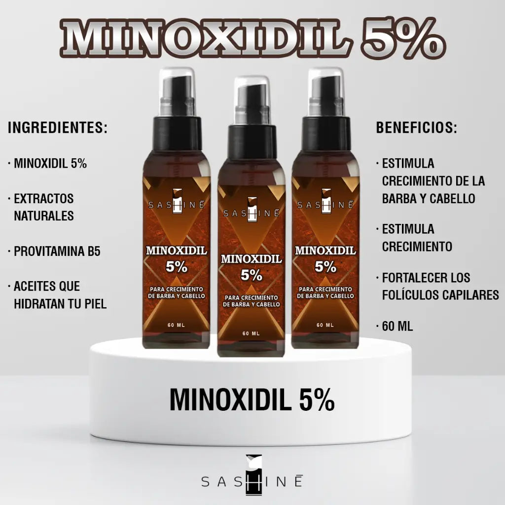 SASHINE MINOXIDIL - 60ML