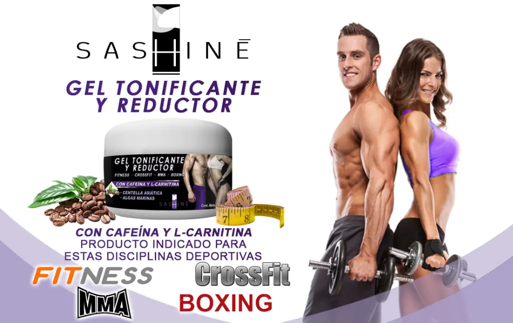 SASHINE GEL TONIFICANTE Y REDUCTOR 240g