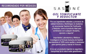 SASHINE GEL TONIFICANTE Y REDUCTOR 240g