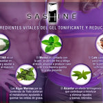 SASHINE GEL TONIFICANTE Y REDUCTOR 240g