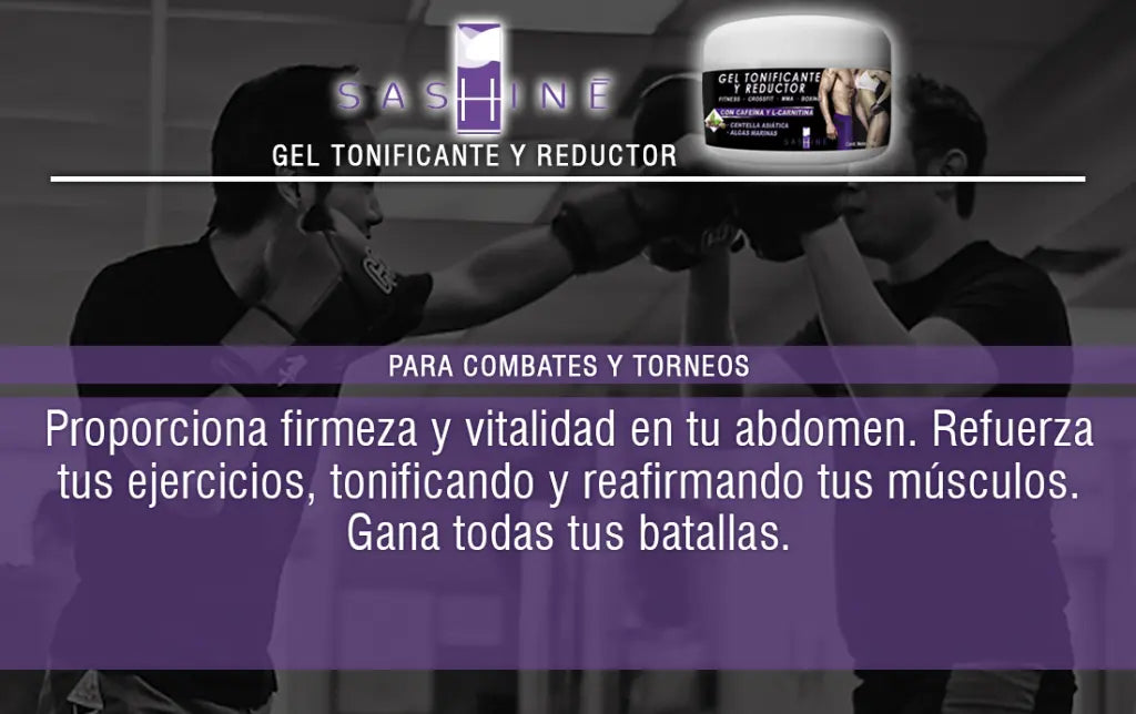 SASHINE GEL TONIFICANTE Y REDUCTOR 240g